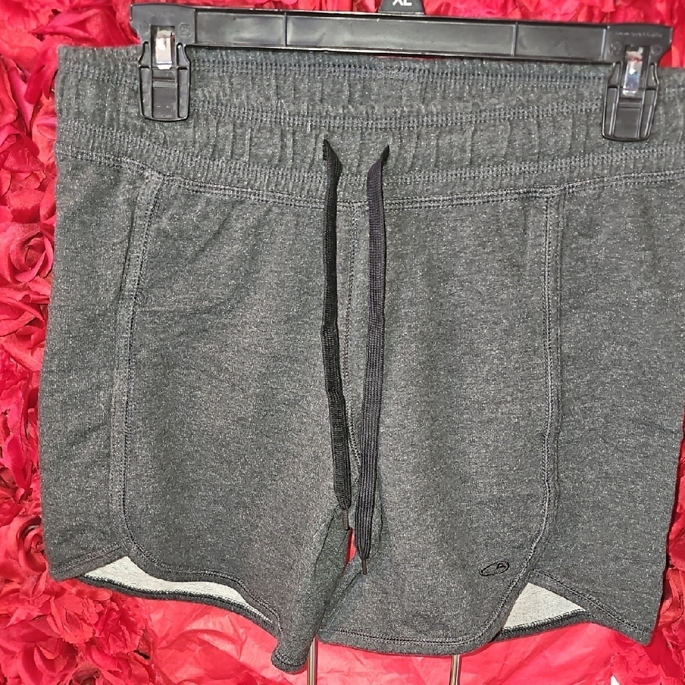 Champion Charcoal Gray Performance Shorts Size Medium LIKE NEW